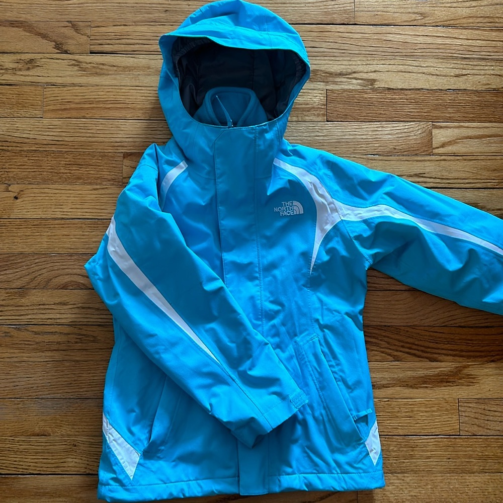 Girls lined North Face jacket